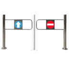 Swing Safety Gate,Stainless Steel Safety Gate - Durable Manual Swing Barrier for Secure Entry Control, Perfect for Home, Office & Outdoor Use, Weather-Resistant & Long-Lasting