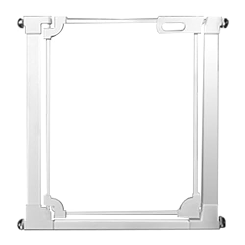 Acrylic Pet Gate for Stairs & Doorways, Freestanding Safe BER with Auto Close, Wall Protectors, Easy Install, Adjustable 73-84.9 X 77cm, &