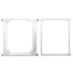 Acrylic Pet Gate - Auto-Close Safety Gate for Stairs & Doorways, Easy Installation with Wall Protectors, Durable, Stylish, Pet-Friendly Barrier