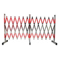 Retractable Stainless Steel Traffic Barrier, Foldable Door with Extendable Metal Posts, Ideal for Garages, Schools, Malls - P-Silver-5m Safety Solution