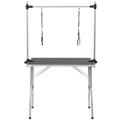 Animals & Pet Supplies -Bath Grooming Table for Dogs Cats Pets Adjustable 2 Loops-Pet Supplies