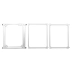Acrylic Pet Gate - Auto-Close Safety Gate for Stairs & Doorways, Easy Installation with Wall Protectors, Durable, Stylish, Pet-Friendly Barrier