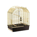 Bird Cage Bird Cage Stainless Steel Large Parrot Thrush Pigeon Villa Portable Small Sized Birds Travel Cage Pet Home Birdcages Decor,A