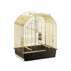 Bird Cage Bird Cage Stainless Steel Large Parrot Thrush Pigeon Villa Portable Small Sized Birds Travel Cage Pet Home Birdcages Decor,A