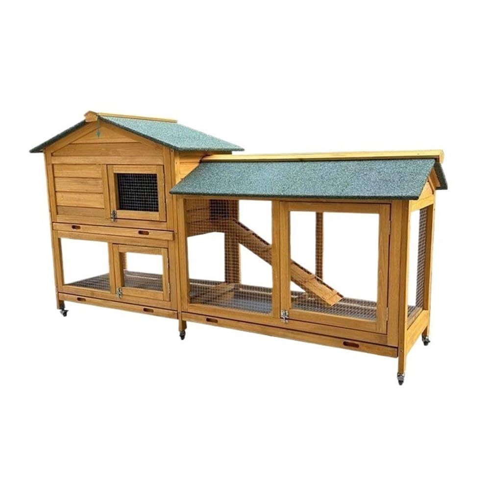 Hen House Spacious Outdoor Pet Rabbit Cage - Create a Dream Home Villa with an Inviting Nest for Your Furry Friends Large Poultry Cage