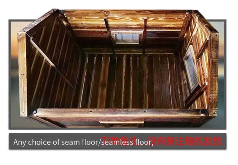 Dog Crate, Dog Cage Dog Crates Solid Wood Dog House Outdoor Rainproof Outdoor Pet Kennel Warm Large Dog Cage Winter Indoor Cage 6XL
