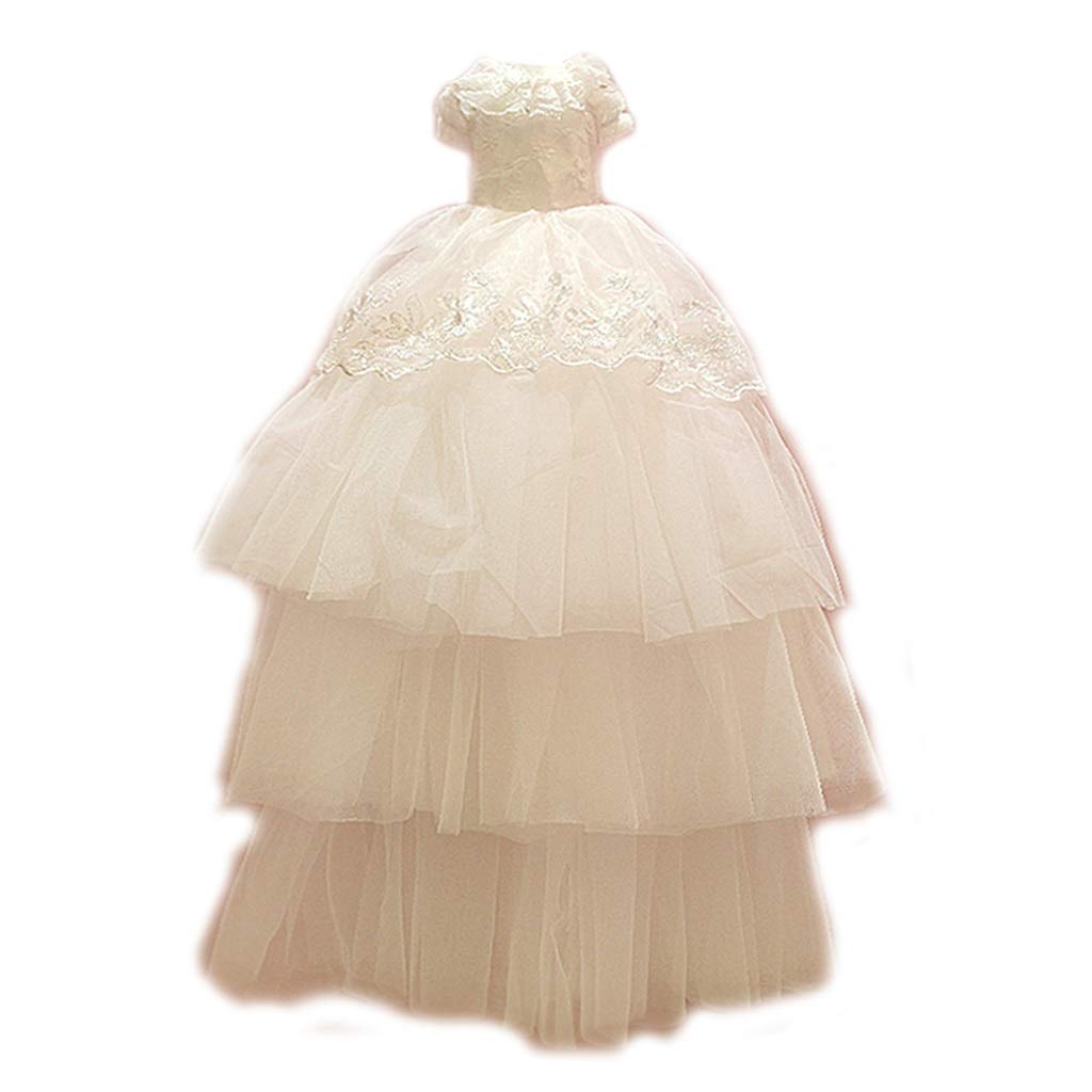 Princess Pet Dog Wedding Dress Cats Dress Puppy Skirt Clothes Pet Tutu Skirt Bride Costume Supplies (Size : Large) (X)