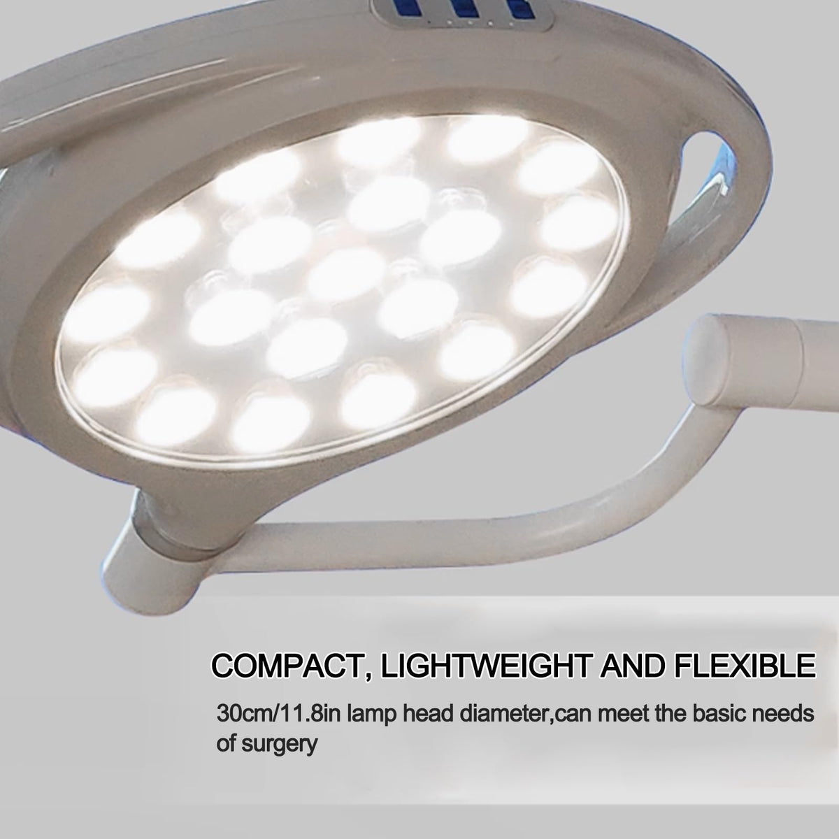 Operating Room Led Examination Lamp, 360 Degree Rotation Hanging Mobile Cold Light Surgical Lamp, Medical Gynecological Examination Lamp, Suitable For Hospitals, Beauty Salons, Pet Hospitals(Ceiling-m