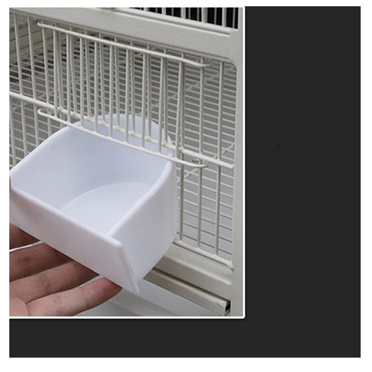 TOMYEUS Bird Cage European Luxury Parrot Cage Bird Cage Parrot Large Giant Oversized Villa Breeding Cage 95.5 * 45.5 * 209cm Pet Supplies