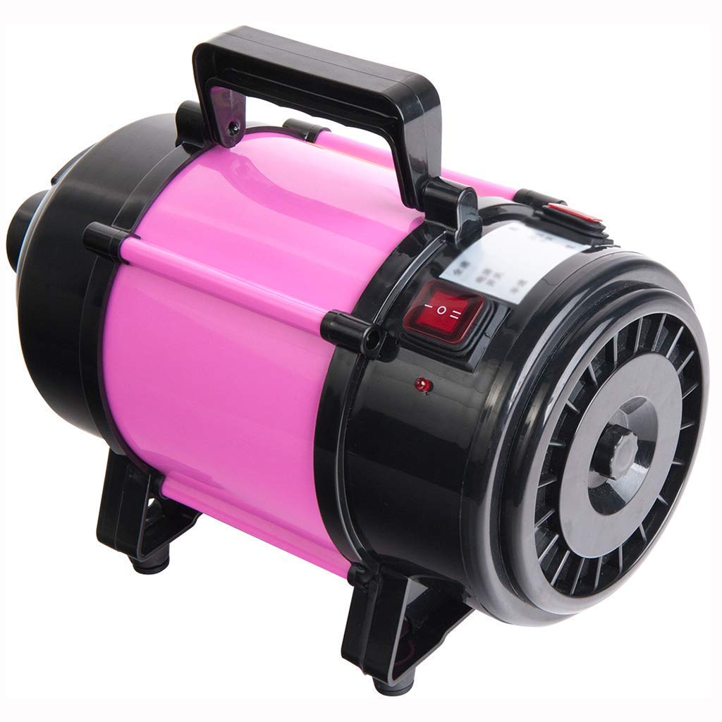 Pet Grooming Hair Dryer Stepless Wind Speed Professional Dog Cat Hairdryer with Ozone Disinfection 2 Gear Temperature High Power Silent Blaster Fur Blower,16Wozone