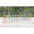 Stainless Steel Retractable Safety Barrier Gate with Wheels for Garages and Schools Multicolor Expandable Barricade Fence (1.5x9m)