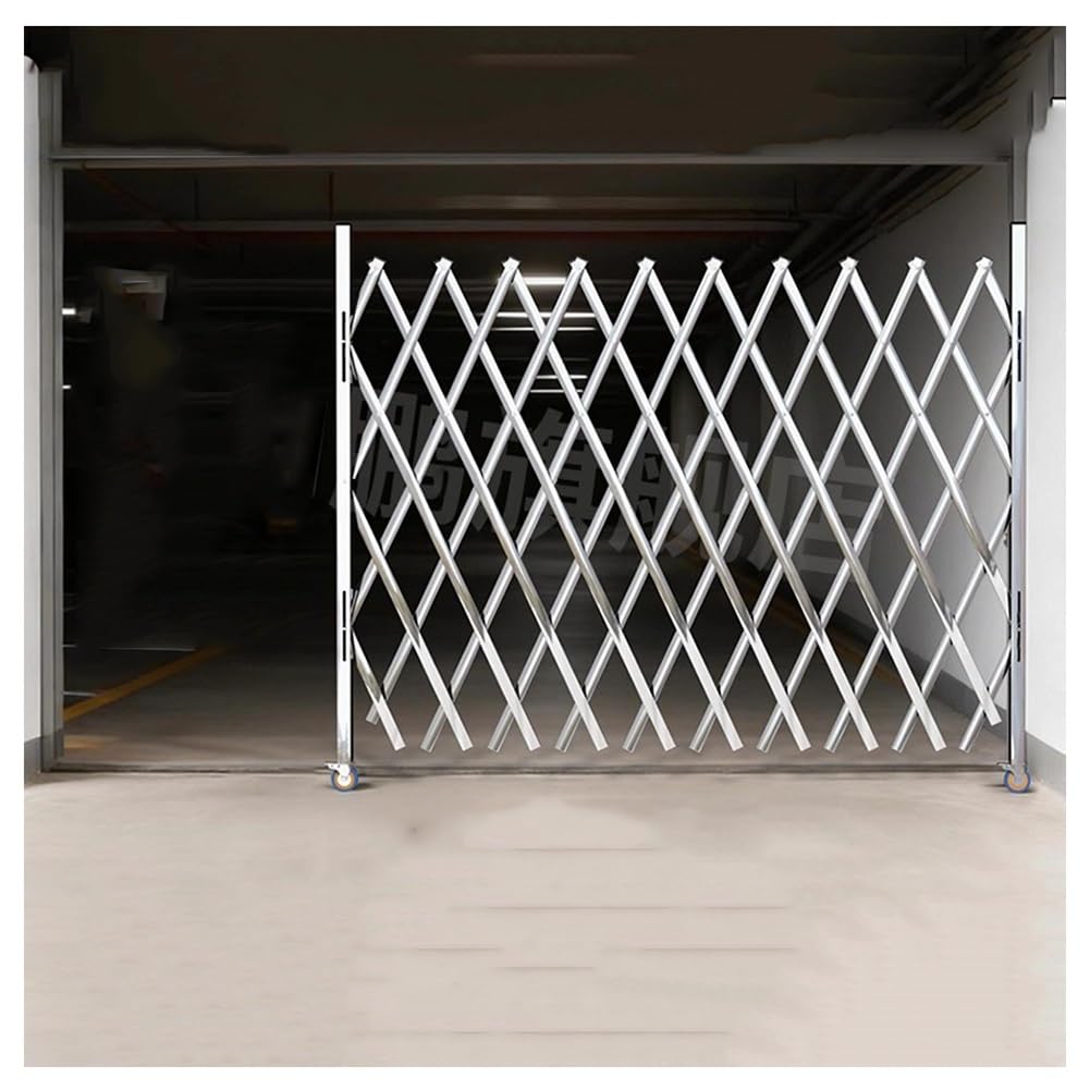 Portable 360° Rotating Safety Barrier - Expandable Stainless Steel Traffic Fence Gate (1.5 * 3m) for Ultimate Security, Road Control & Foldable Design