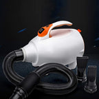 1800W Variable Speed Pet Hair Dryer, High Velocity Hairdryer Blaster Fur Blower Pet Cat Bath Blowing Supplies (Color :Blue)