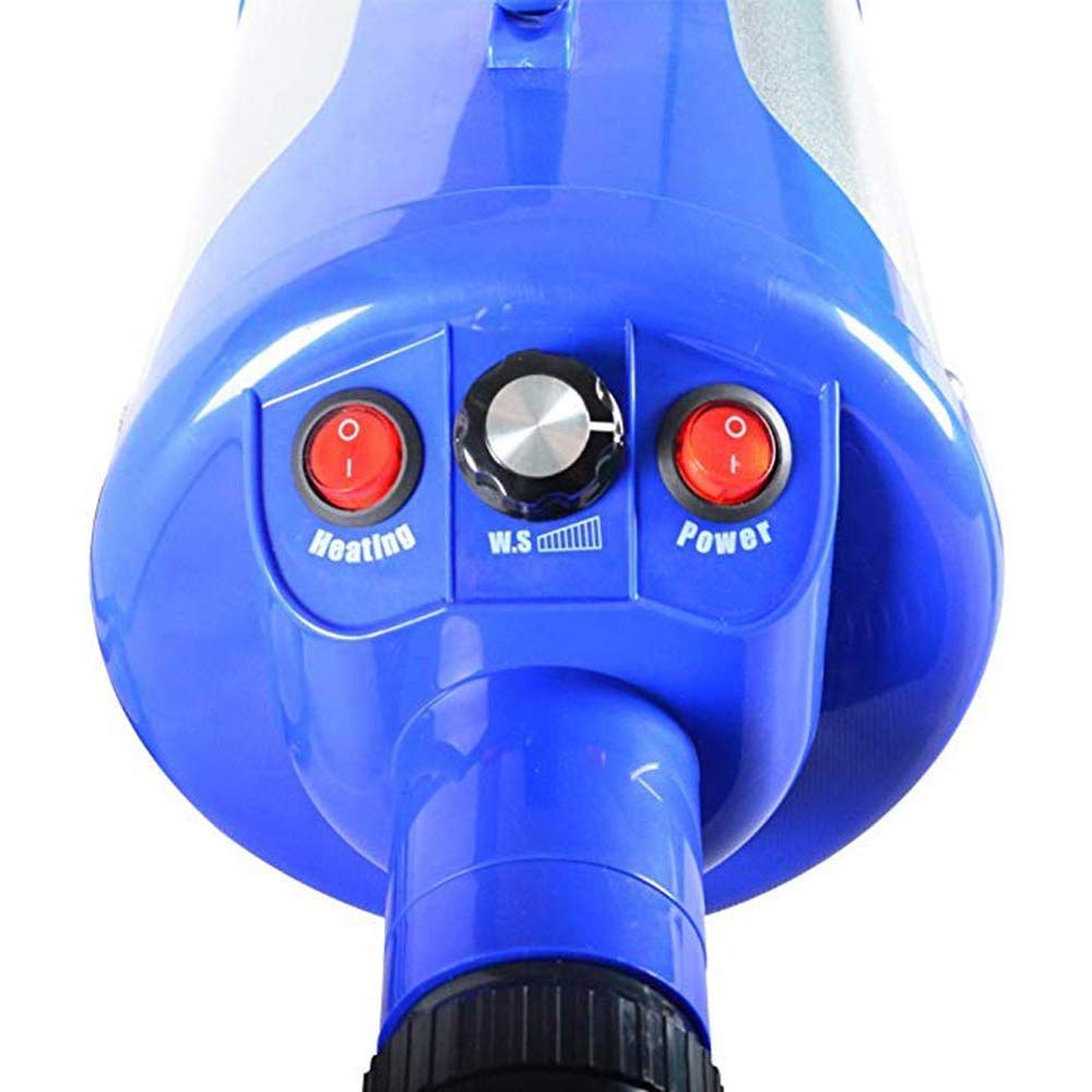 1800W Variable Speed Pet Hair Dryer, High Velocity Hairdryer Blaster Fur Blower Pet Cat Bath Blowing Supplies