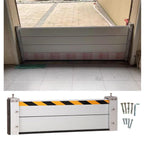 Aluminum Flood Barriers/Gates for Home Doors, Reusable Flood Prevention Barrier Water Stopper Shield for Outside/Indoor/Garage Door/Basement Entrance/Patio/Gates Subways(H 4ft/120cm,L 350cm(11.5ft))