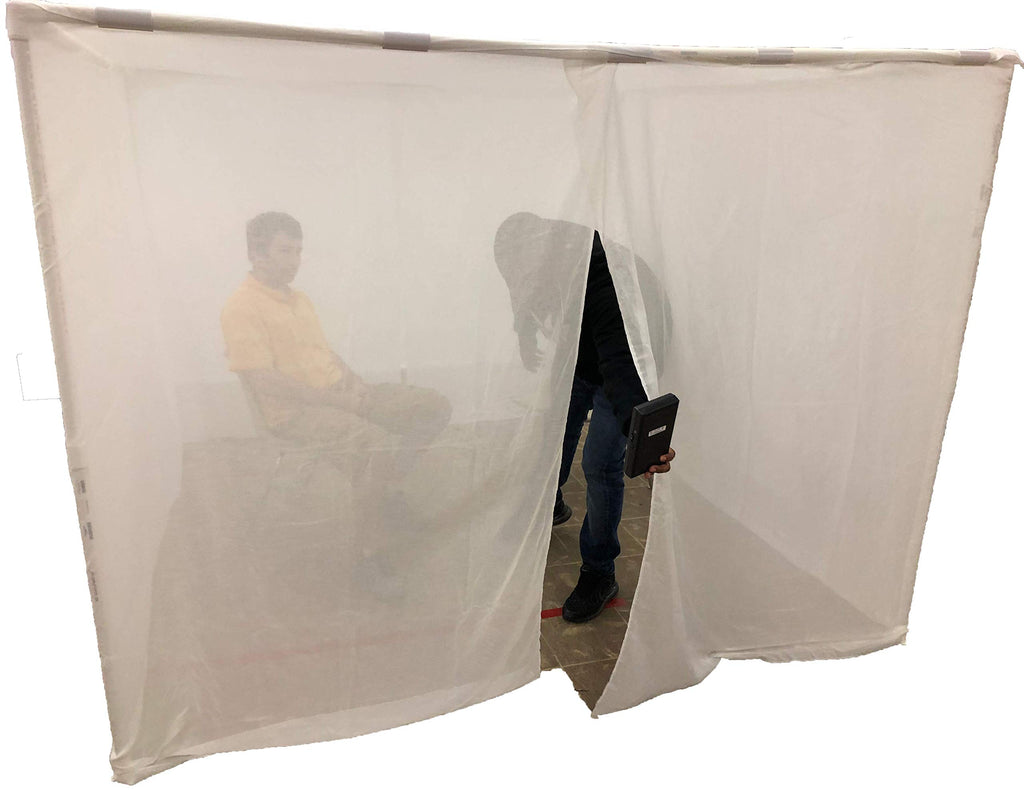 Body-Fence Full Shielding Best Free Standing Faraday Cage (SwissShield Naturell)