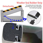 Reusable Metal Aluminum Flood Barriers/Gates for Home Doors, 2ft - 15.7ft Long Flood Prevention Barrier Water Stopper Shield,for Outside/Indoor/Garage Door/Basement/ (Color : L 460cm(15.1ft