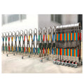 Retractable Outdoor Barrier Gate - Stainless Steel