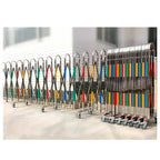 Retractable Outdoor Barrier Gate - Stainless Steel