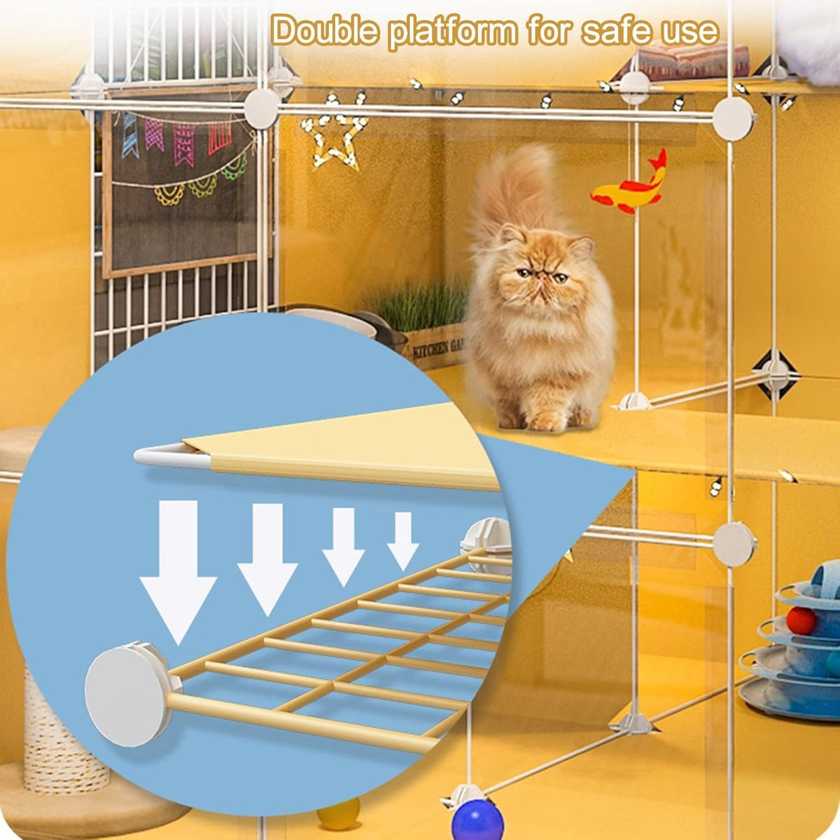 DIY Pet Metal Fence Mesh with Gate Pet Fence Metal Wire Pet Kennel Small Animal Cage Free Splicing Pet Cage