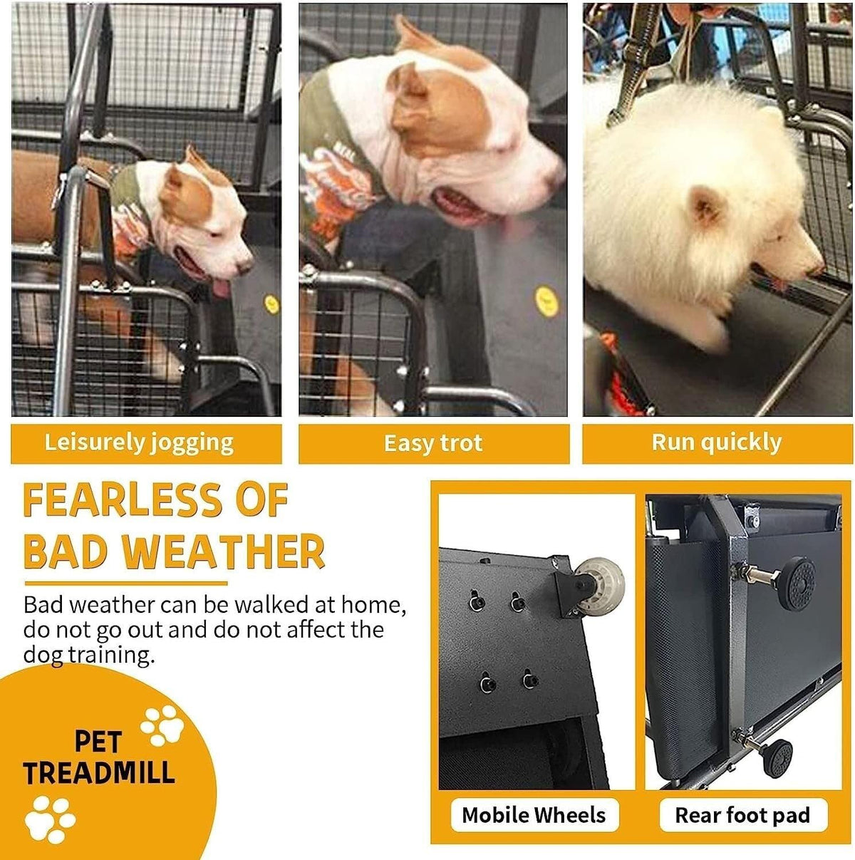 Pet Treadmill,Dog Treadmill Training Machine,Dog Wheel Trainer, with LCD Display,Suitable for Indoor Treadmill,Suitable for Pet Exercise(B)