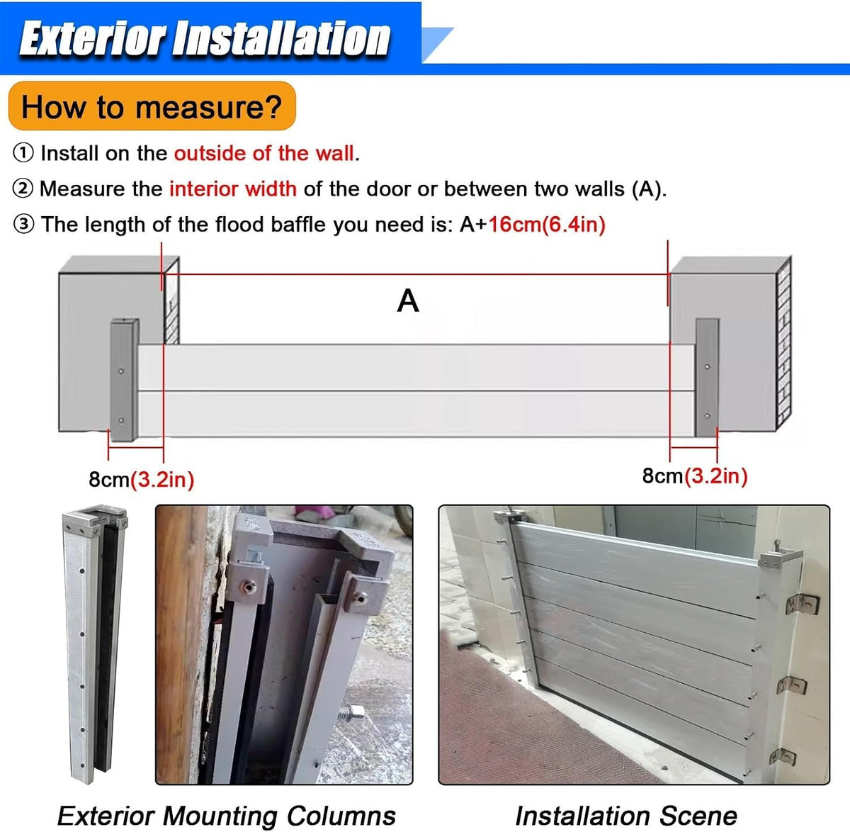 Waterproof Backyard Gates - Durable Water Barriers for Outdoor Spaces, Garden Safety, Pet Control, and Privacy, Heavy-Duty Design for All Weather Conditions