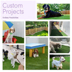 15 x 40 Feet Artificial Grass Mat for Dogs [Deluxe Realistic Synthetic Pet Turf Rug, Fake Grass Carpet for Puppy Potty Training Patch, Indoor or Outdoor Pee Pads]
