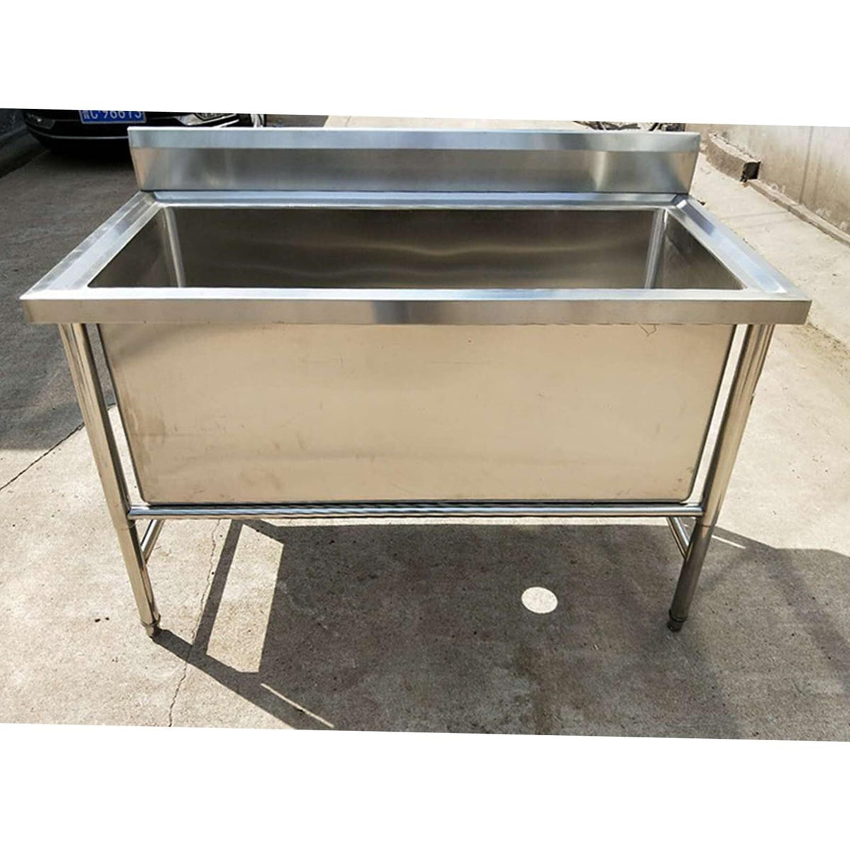 Dog Bath Professional Commercial Dog Grooming Bathtub Station Pet Dog Bathing Station,Professional Dog Bathtub,Stainless Steel Dog Wash Shower Sink with Faucet