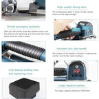 Electric Welding Strapping Machine, 2X4000mAh Rechargeable Battery Powered Welding Strapping Machine for 13-19mm Width PP/PET Strapping Straps(