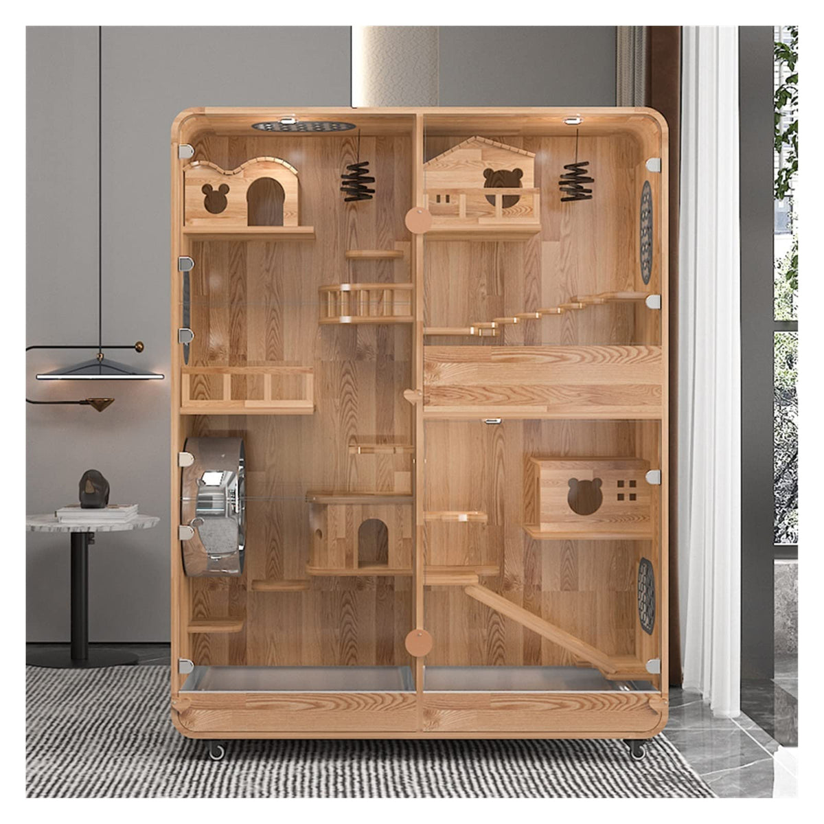 cat Enclosure Small Pet House Cat Villa