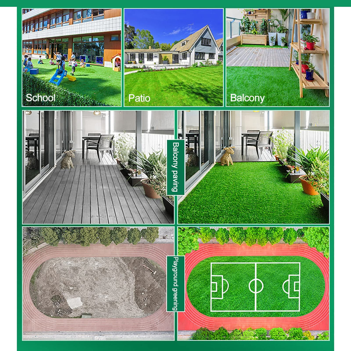 Premium Artificial Turf for Dogs and Pets, Easy to Clean, Perfect for Indoor and Outdoor Use, Non-Toxic, Eco-Friendly, Pet Training Solution