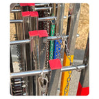 Retractable Outdoor Barrier Gate - Stainless Steel