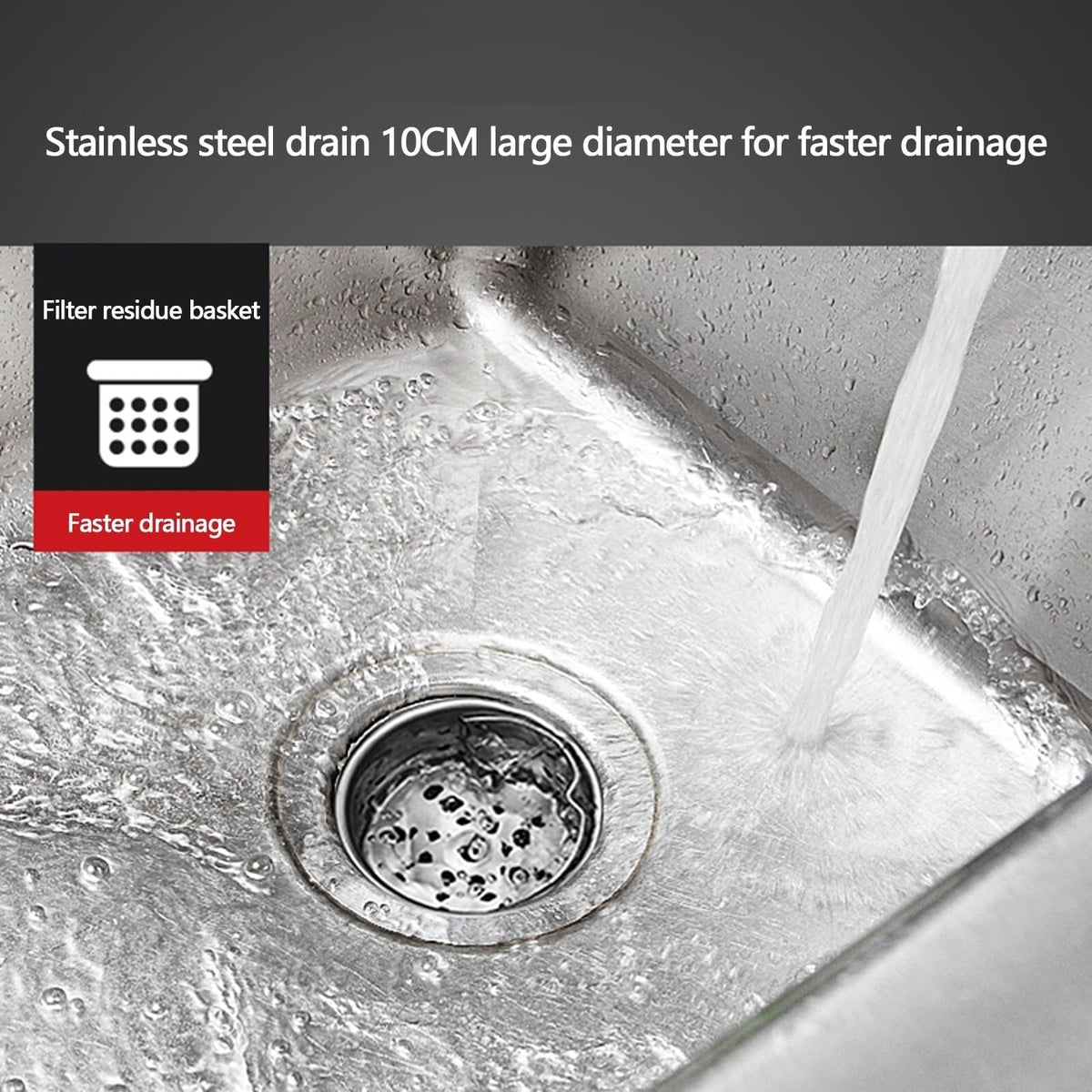 Professional Pet Wash Station, Stainless Steel Pet Dog Grooming Bath Tub,Dog Grooming Bathtub Station,for Home,Commerc (120cm(47in))