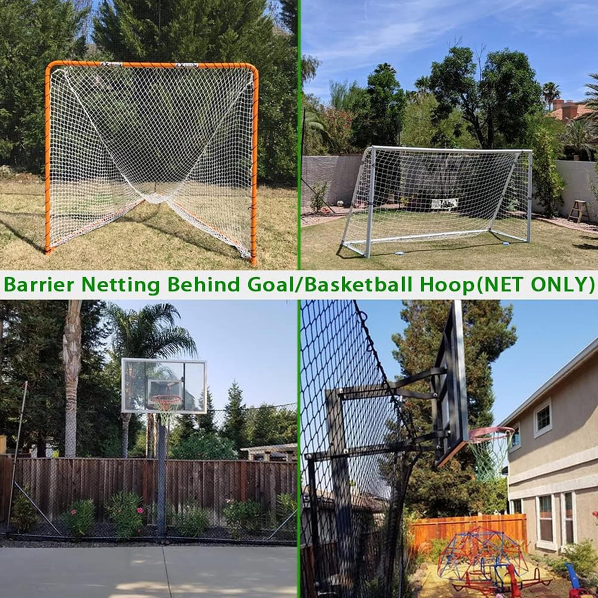 Outdoor Climbing Safety Net 3cm Mesh Rope for Stair Railings & Terrace Fences Weatherproof Child & Pet Secure Guard (7x9m) Perfect for Safe Play Areas