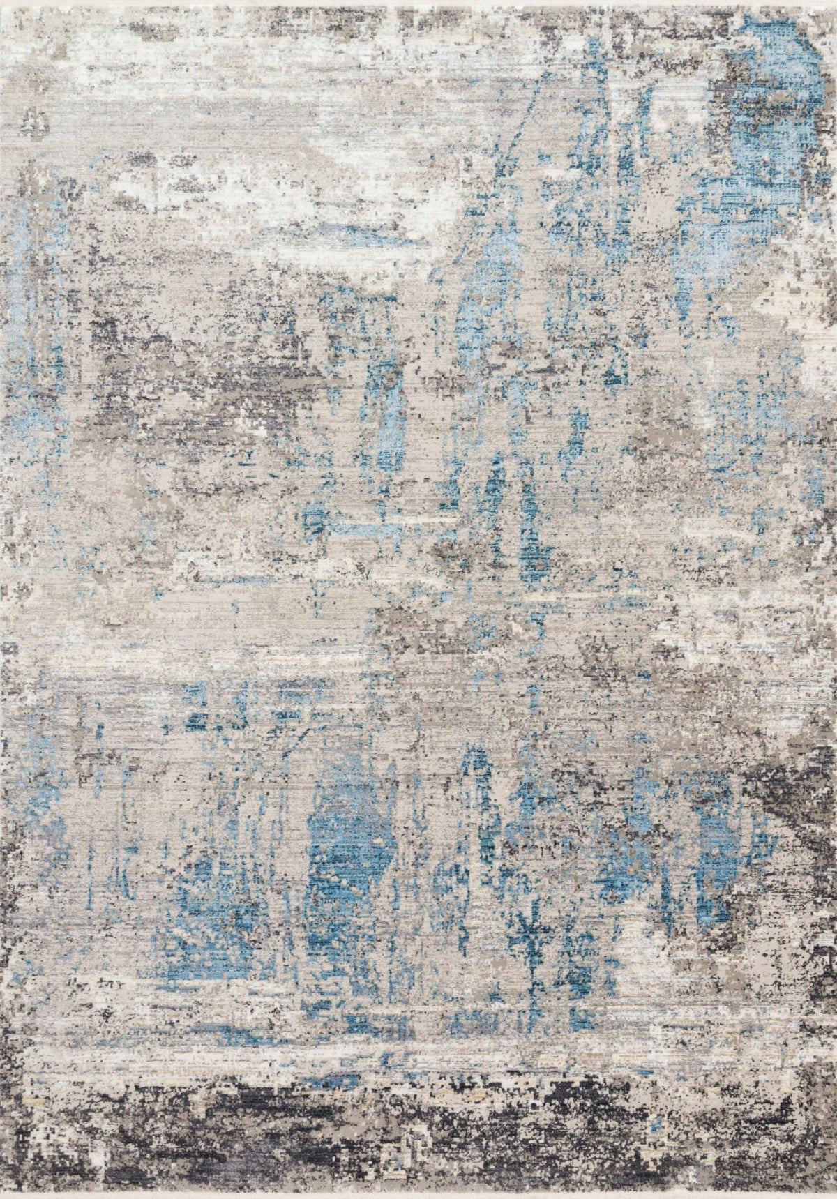 Loloi Franca Slate/Sky 7'-10" x 10'-2" Area Rug